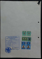 Egypt  Document With Consulate Revenue Stamps - Briefe U. Dokumente