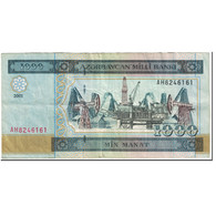 Billet, Azerbaïdjan, 1000 Manat, 2001, Undated (2001), KM:23, TB - Azerbaïjan