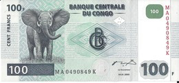 CONGO - 100 Francs 2000 - UNC - République Démocratique Du Congo & Zaïre