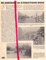 Halluin , Frans Belgische Grens - Smokkel, Douane - Orig. Knipsel Coupure Tijdschrift Magazine 1935 - Sin Clasificación