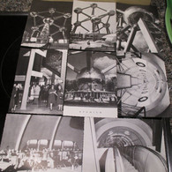 Bruxelles Atomium 1958 Expo 8 Postkaarten Met Info - Weltausstellungen
