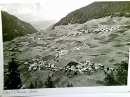 Vaz / Obervaz / Graubünden / Schweiz. Alte AK S/w. Ortsansichten Mit Panoramablick Zur Bergkulisse, Kirche - Vaz/Obervaz