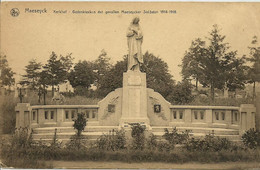 CPA-MAESEYCK " Kerkhof-Gedenkteeken...soldaten 1914-1918 " - Maaseik