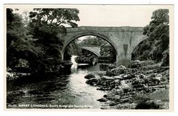 Ref 1512 - 1960 Real Photo Postcard - Devil & Stanley Bridge Kirkby Lonsdale Carnforth Postmark - Lancashire - Other & Unclassified