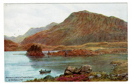 Ref 1512 - J. Salmon ARQ A.R.Q. Quinton Postcard - Arthog Lakes Cader Idris Barmouth Merionethshire Wales - Merionethshire