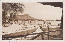 1946. USA. POST CARD. Foto Type H-104 Diamond Head From Outrigger Canoe Club. KODAK HAWAII LTD. Cancelled ... - JF427885 - Hawaii