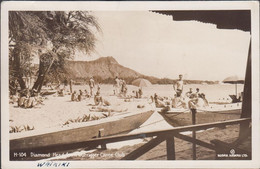 1946. USA. POST CARD. Foto Type H-104 Diamond Head From Outrigger Canoe Club. KODAK HAWAII LTD. Cancelled ... - JF427885 - Hawaï