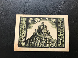 Notgeld - Billet Necéssité Allemagne - 50 Pfennig - Schalkau - Non Classificati