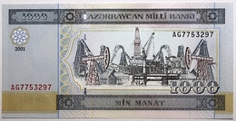 Azerbaïdjan - 1000 Manat - 2001 - PICK 23 - NEUF - Azerbaïdjan