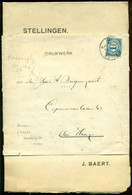 Nederland 1920 27 Stellingen Bij Promotie J. Baert Met Originele Omslag (gescheurd) - Storia Postale
