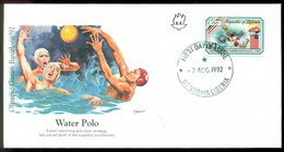 Liberia 1992 FDC Summer Olympics Scott # 1154 2 Shilling - Liberia