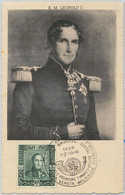 63400 -  BELGIUM - POSTAL HISTORY: MAXIMUM CARD 1949 -  ROYALTY - 1934-1951