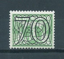 1940 Netherlands Guilloche 70 Cent MNH/Postfris/Neuf Sans Charniere - Nuovi