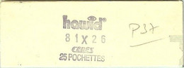 HAWID - Bandes 81x26 Fond Noir - Postzegelhoes