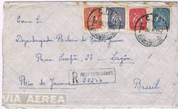 Portugal, 1947, Correio Aéreo Lisboa-Rio De Janeiro - Gebruikt