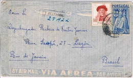 Portugal, 1947, Correio Aéreo Lisboa-Rio De Janeiro - Oblitérés