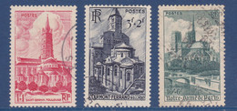 TIMBRE FRANCE N° 772/773/776 OBLITERE - Usati