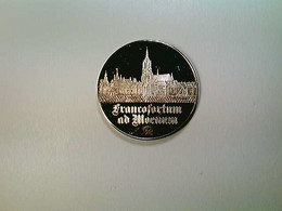 Medaille Francofortum Ad Moenum, Krönungsstadt, Frankfurt, Silber 999/1000 - Numismatik