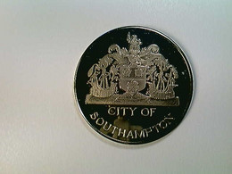 Medaille City Of Southampton, Visit Of The Tall Ships 1982, 45 Mm, Wohl Silber, SELTEN! - Numismatics