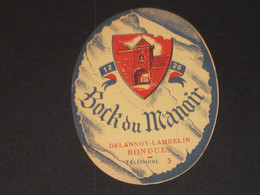 Oud Bier Etiket Brouwerij Brasserie DELANNOY LAMBELIN Te BONDUES - Bier