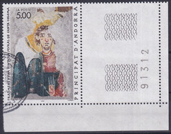 MiNr. 417 Andorra Französische Post1990, 6. Okt. Religiöse Kunst - Usati