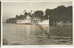 An Der Insel Ufenau - Raddampfer Stadt Zürich - Verlag J. Gaberell Thalwil-Zürich - Thalwil