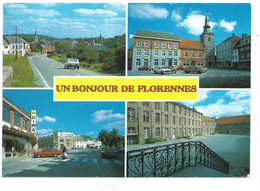 Bonjour De Florennes ( Carte Ayant Voyagé ) - Florennes
