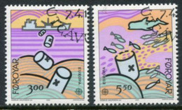 FAROE IS. 1986 Europa: Environment Protection  Used.  Michel 134-35 - Isole Faroer
