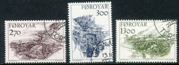 FAROE IS. 1986 Old Bridges Used.  Michel 142-44 - Faroe Islands