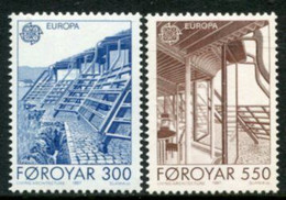 FAROE ISLANDS 1987 Europa: Modern Architecture  MNH / **.  Michel 149-50 - Faroe Islands