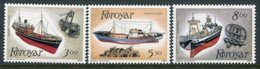 FAROE IS. 1987 Fishing Boats MNH / **.  Michel 151-53 - Faroe Islands