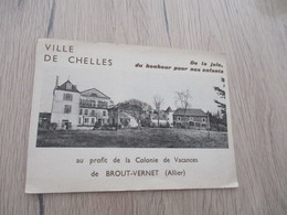 CPA 77 Seine Et Marne Chelles Au Profit De La Colonie De Vacances De Brout Vernet - Chelles