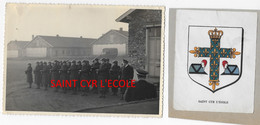 78  SAINT CYR  L'ECOLE   PHOTO GROUPE MILITARES    17.5  X  12 - St. Cyr L'Ecole
