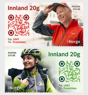 Noorwegen / Norway - Postfris/MNH - Complete Set 375 Jaar Noorse Post 2022 - Unused Stamps