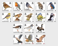 Alderney MNH ** 2020  Definitives - Alderney Birds - Alderney