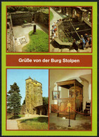 F5584 - TOP Stolpen Burg - Verlag Bild Und Heimat Reichenbach - Stolpen