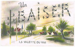 83 UN BAISER   DE LA VALETTE  DU VAR   CPM  TBE   304 - La Valette Du Var