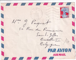 1960 - ALGERIE - ENVELOPPE FM POSTE AUX ARMEES SP89004 AFFRANCHIE ! => BELGIQUE ! - Guerra De Argelia