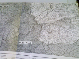 Forstübersichtskarte (Nr. 132) Des Hessischen Forstamts Taunusstein. Maßstab 1 : 25000. Ausgabe 1985 - Hessen