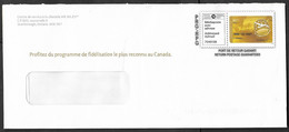 Air Miles Cover Personalized Mail Courrier Personnalisé French Version - Pli Enveloppe Courrier Personnalisé En Français - 1953-.... Reign Of Elizabeth II