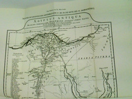 Carte Physique Et Politique De L'Égypte / Aegyptus Antiqua - Tafel 30 Und Tafel 31 Zum Aufsatz Von Dr. Max Lin - Africa