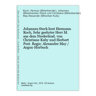 Johannes Steck Liest Hermann Koch, Sehr Geehrter Herr M. - CDs