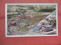 Airplane View    Denver  Union Stock Yards.   Colorado > Denver     Ref  5424 - Denver