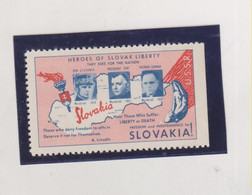 SLOVAKIA EXILE  Nice Stamp MNH - Neufs