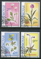 FAROE IS. 1988 Flowers  Used.  Michel 162-65 - Faroe Islands