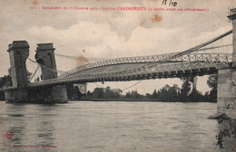 Le Pont D'Andrézieux Avant Son éffondrementr, Inondation Du 17 Octobre 1907 - Edition Nouvelles Galeries - Carte N° 351 - Andrézieux-Bouthéon