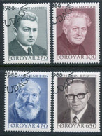 FAROE ISLANDS 1988 Writers II  Used.  Michel 168-71 - Faroe Islands