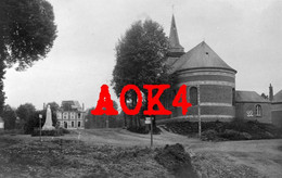 80 Somme BAZENTIN Lamarck Eglise 1915 Occupation Allemande XIV Reservekorps Pozieres Longueval - Guerra, Militares