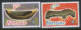 FAROE IS. 1989 Europa: Children's Toys MNH / **.  Michel 184-85 - Isole Faroer