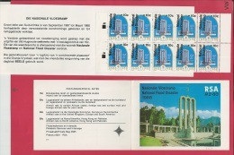 SOUTH AFRICA, 1988, MNH, Booklet 3, Flood Disaster Natal , Sa649, F 3780 - Cuadernillos